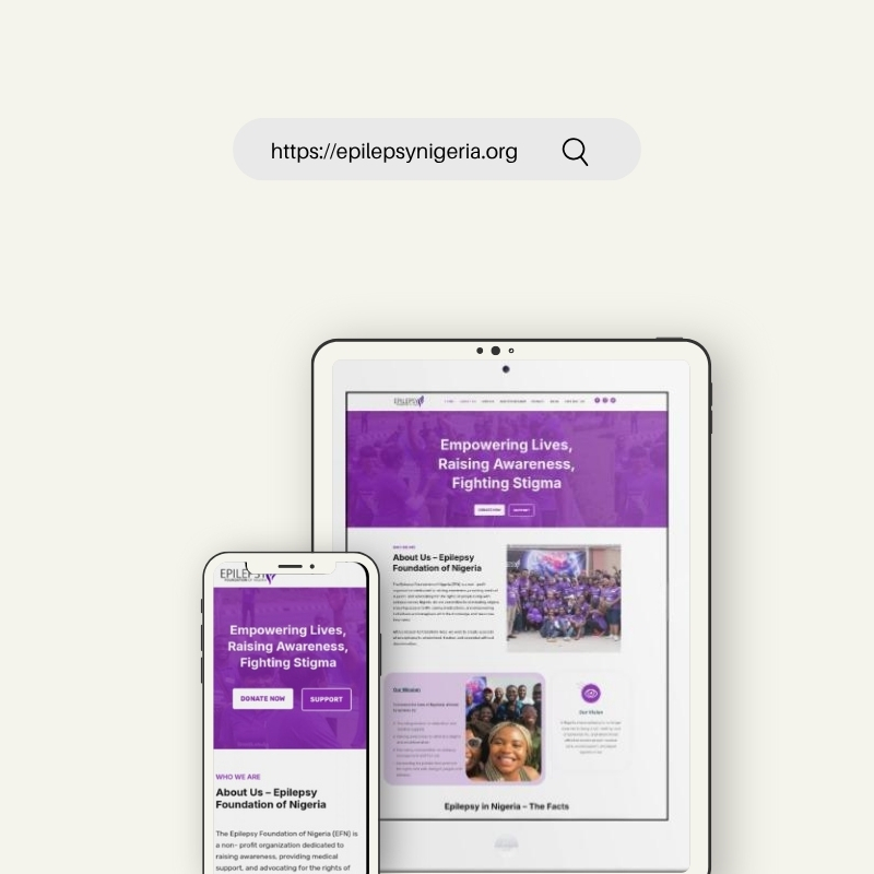 Modern Neutral Website Launch Phone Tablet Mockup Instagram Post 800 x 800